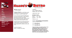 Desktop Screenshot of haangsbistro.com